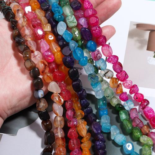 Achat Perle, DIY, keine, 38PCs/Strang, verkauft von Strang