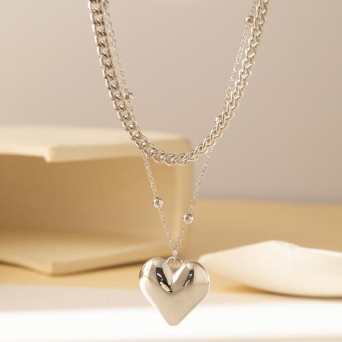 Zinc Alloy Necklace, plated, fashion jewelry 