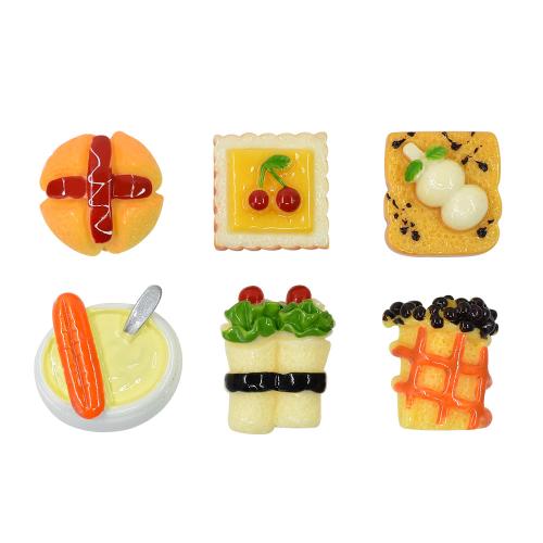 Mobile Phone DIY Decoration, Resin, food shape, epoxy gel Approx 