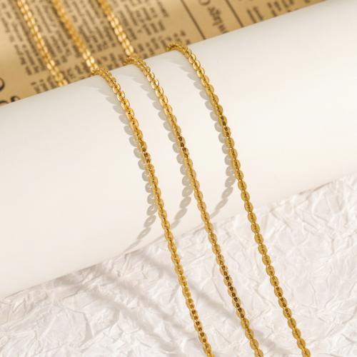 Stainless Steel Chain Necklace, 304 Stainless Steel, fashion jewelry & Unisex 3mm 