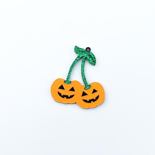 Acrylic Pendant, Cherry, printing, Halloween Design & DIY 