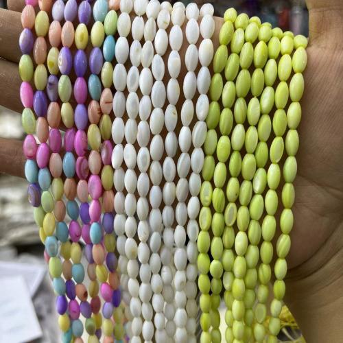 Dyed Shell Beads, DIY [