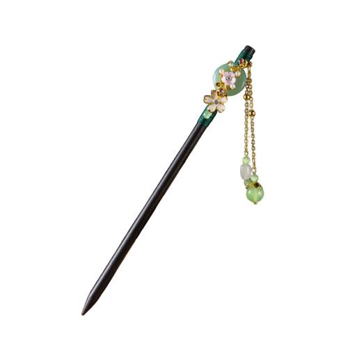 Wood Hair Stick & for woman 180mm 