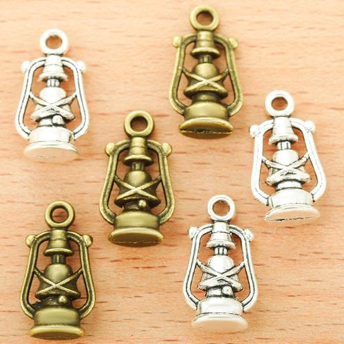 Zinc Alloy Jewelry Pendants, Lamp, plated, DIY 