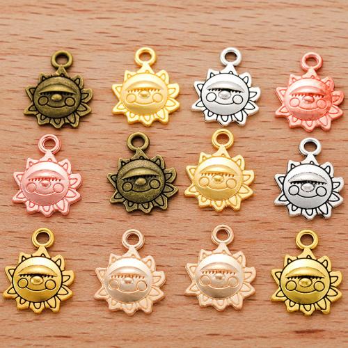 Zinc Alloy Jewelry Pendants, Sun, plated, DIY 