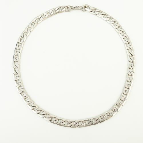 Stainless Steel Chain Necklace, 304 Stainless Steel, fashion jewelry & Unisex Approx 60 cm 