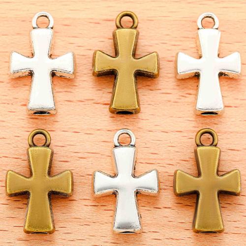 Zinc Alloy Cross Pendants, plated, DIY 