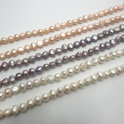 Keshi Cultured Freshwater Pearl Beads, DIY 5-6mm Approx 37 cm [