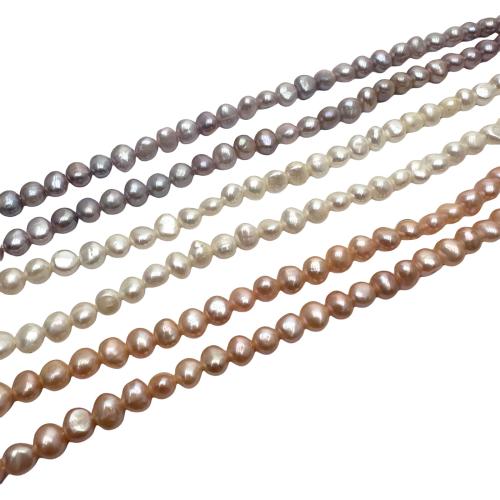 Keshi Cultured Freshwater Pearl Beads, DIY 6-7mm Approx 37 cm [