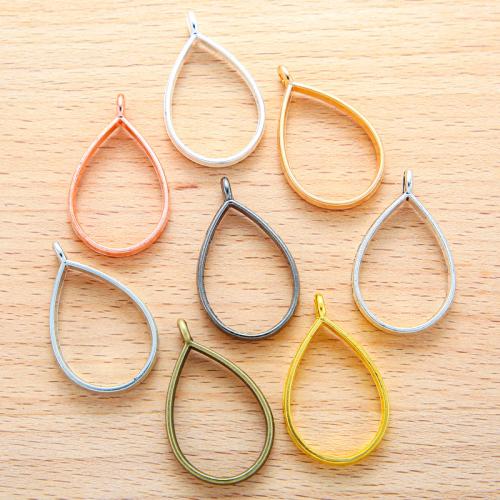 Zinc Alloy Jewelry Pendants, Teardrop, plated, DIY 