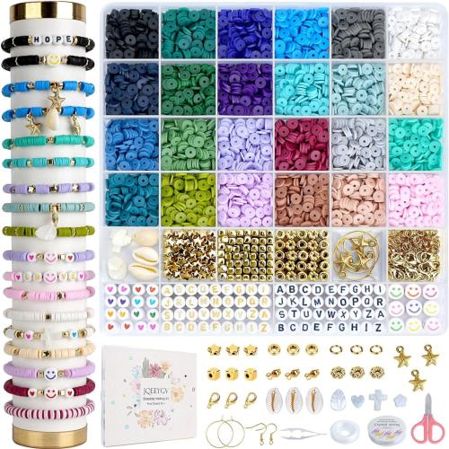 DIY Jewelry Finding Kit, Polymer Clay, multi-colored 