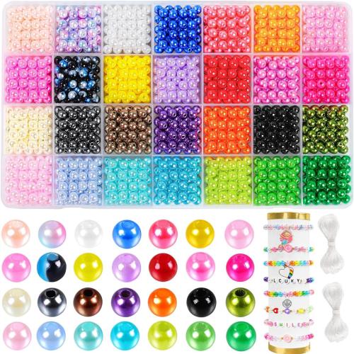 DIY Bracelet Beads Set, ABS Plastic 