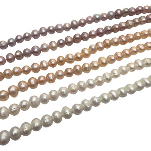 Potato Cultured Freshwater Pearl Beads, DIY 7-8mm Approx 36 cm 