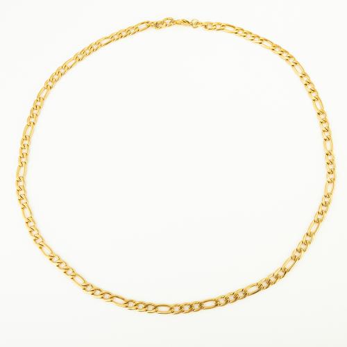 Stainless Steel Chain Necklace, 304 Stainless Steel, fashion jewelry & Unisex Approx 60 cm 