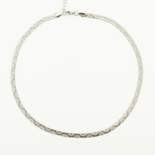 Stainless Steel Chain Necklace, 304 Stainless Steel, fashion jewelry & Unisex Approx 50 cm 