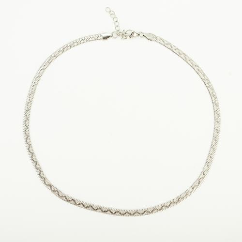 Stainless Steel Chain Necklace, 304 Stainless Steel, fashion jewelry & Unisex Approx 50 cm 