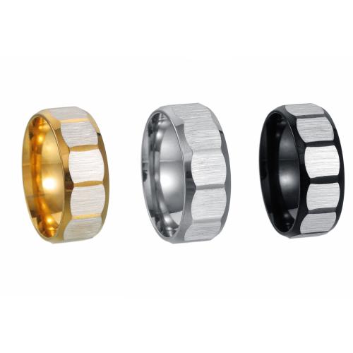 Edelstahl Fingerring, 304 Edelstahl, Modeschmuck & unisex & verschiedene Größen vorhanden, keine, verkauft von PC