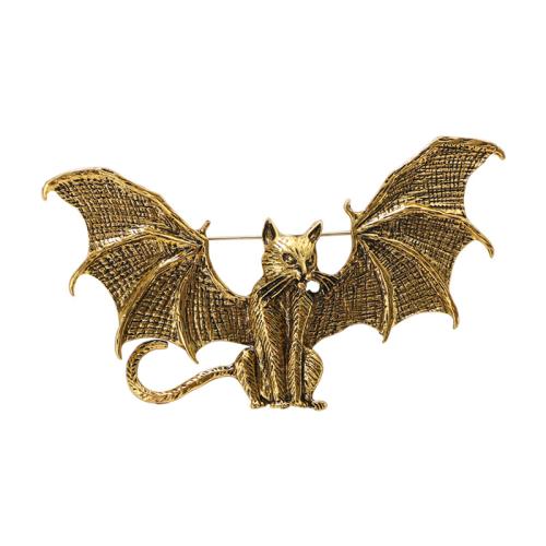 Bijoux broche en Zinc alliage , alliage de zinc, Chauve-souris, Placage, pour femme, plus de couleurs à choisir, Vendu par PC