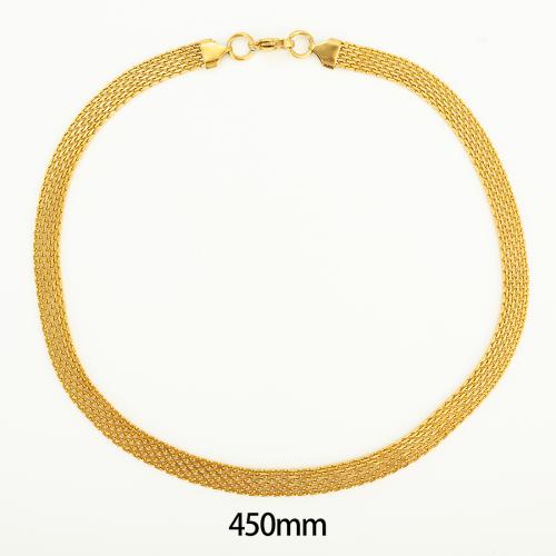 Halskette, 304 Edelstahl, Modeschmuck & unisex, keine, Länge:ca. 45 cm, verkauft von PC[