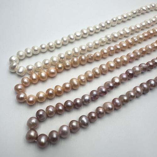 Potato Cultured Freshwater Pearl Beads, DIY 7-8mm Approx 37 cm [