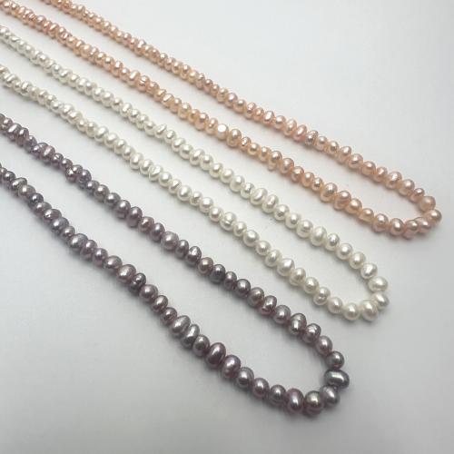 Potato Cultured Freshwater Pearl Beads, DIY 2-3mm Approx 37 cm [