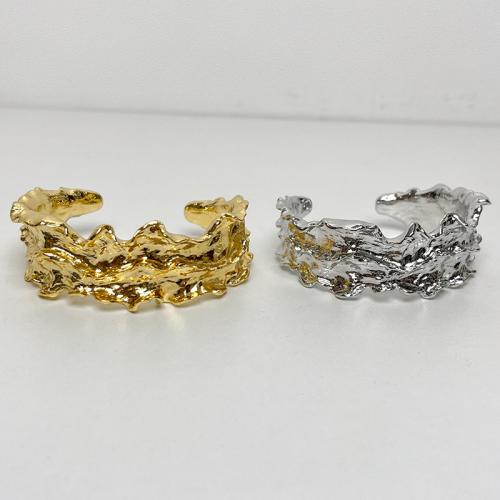 Zinc Alloy Cuff Bangle, fashion jewelry & for woman diameter about 5.9 cm, width about 2.6 cm 