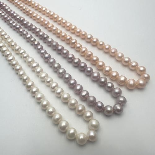 Potato Cultured Freshwater Pearl Beads, DIY 5-6mm Approx 37 cm 