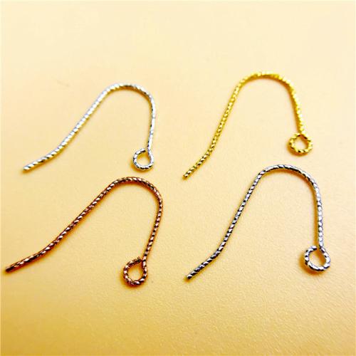 Sterling Silver Hook Earwire, 925 Sterling Silver, DIY, mixed colors, Needle .7mm, Approx 