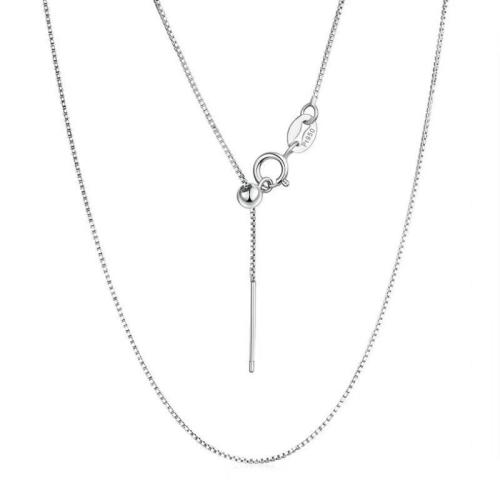 Collier de bijoux en argent , Argent sterling 925, DIY & normes différentes pour le choix, plus de couleurs à choisir, Vendu par PC