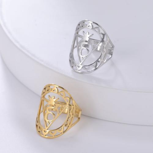 Edelstahl Fingerring, 304 Edelstahl, Modeschmuck & unisex, keine, verkauft von PC