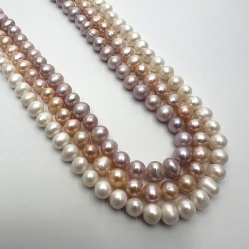 Potato Cultured Freshwater Pearl Beads, DIY 6-7mm Approx 37 cm 