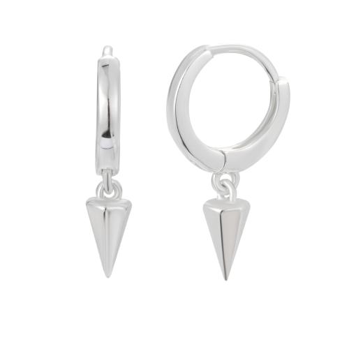 Boucle d'oreille goutte argent sterling, Argent sterling 925, bijoux de mode & pour femme Vendu par paire