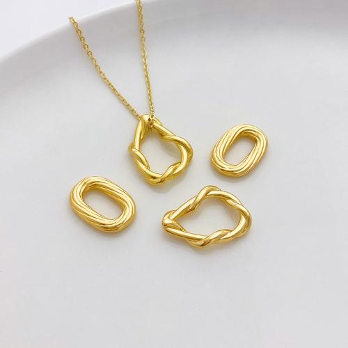 Brass Jewelry Pendants, plated, DIY golden 