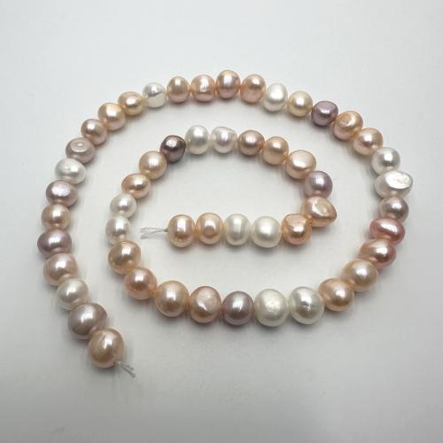 Keshi Cultured Freshwater Pearl Beads, DIY, multi-colored, 7-8mm Approx 37 cm 