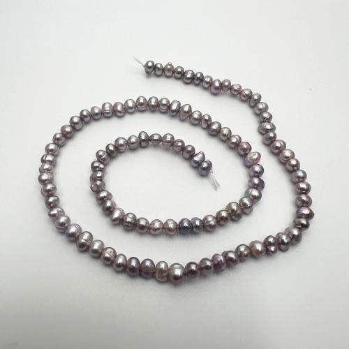 Potato Cultured Freshwater Pearl Beads, DIY 4-5mm Approx 36 cm 