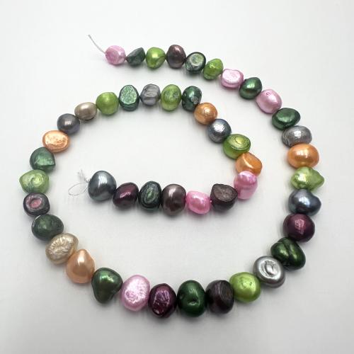 Keshi Cultured Freshwater Pearl Beads, DIY, mixed colors, 8-9mm Approx 37 cm 