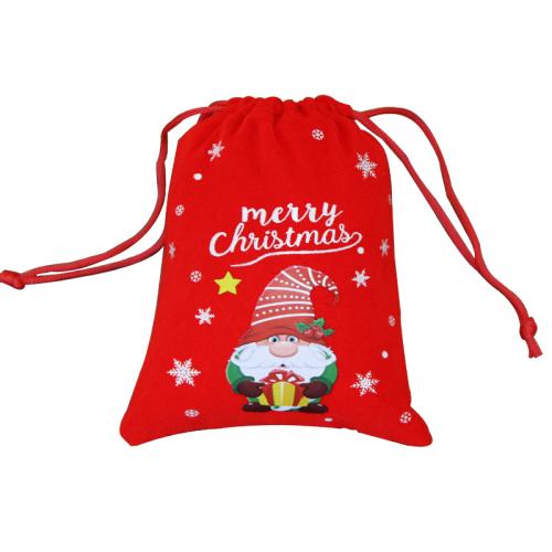 Leinen Drawstring Tasche, Stickerei, Staubdicht & Weihnachts-Design & Multifunktions & verschiedene Größen vorhanden & verschiedene Muster für Wahl, keine, verkauft von PC