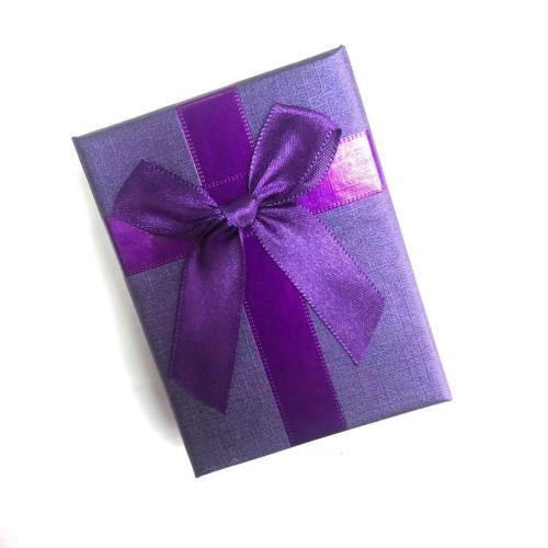 Jewelry Gift Box, Pearl Paper, with Sponge & Velveteen, dustproof & multifunctional 