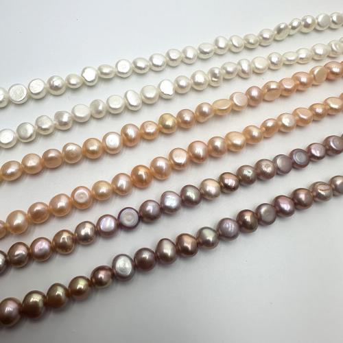 Keshi Cultured Freshwater Pearl Beads, DIY 6-7mm Approx 37 cm 