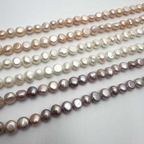 Keshi Cultured Freshwater Pearl Beads, DIY 8-9mm Approx 37 cm 