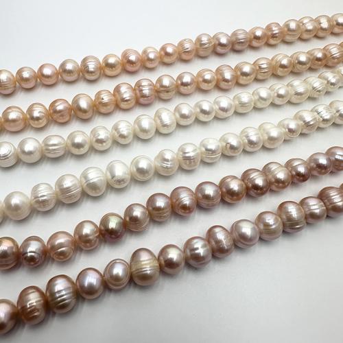 Potato Cultured Freshwater Pearl Beads, DIY 7-8mm Approx 37 cm 