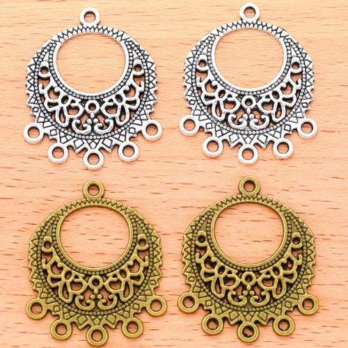 Zinc Alloy Charm Connector, plated, DIY & 1/5 loop 