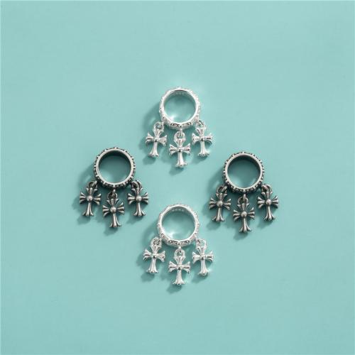 Sterling Silver Spacer Beads, 925 Sterling Silver, DIY Approx 2.2mm 