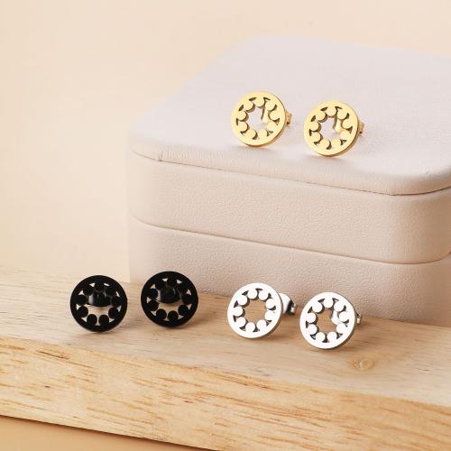 Stainless Steel Stud Earring, 304 Stainless Steel, Vacuum Ion Plating, fashion jewelry & for woman 