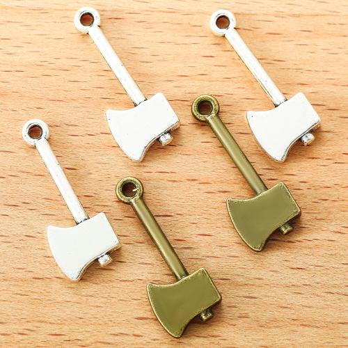 Zinc Alloy Tool Pendants, Axe, plated, DIY 