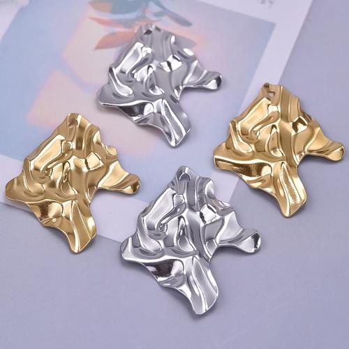 Stainless Steel Pendants, 304 Stainless Steel, irregular, plated, DIY 