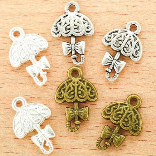 Zinc Alloy Jewelry Pendants, Umbrella, plated, DIY 