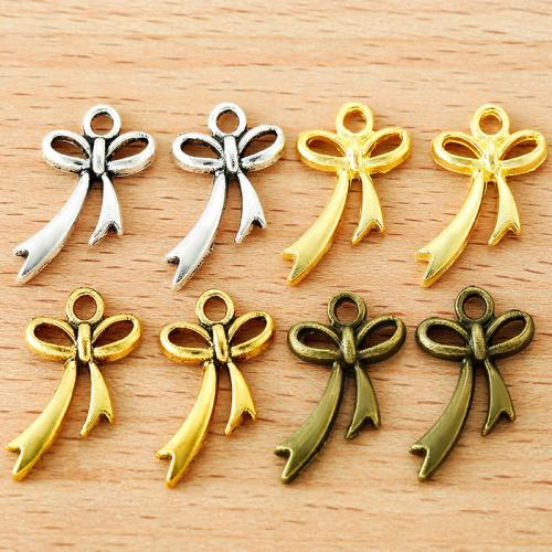 Zinc Alloy Bowkont Pendants, Bowknot, plated, DIY 