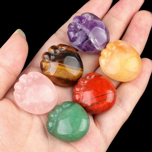 Gemstone Decoration, Natural Stone, Claw 