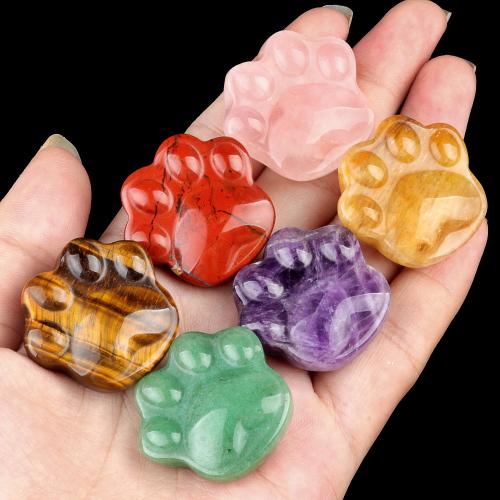 Gemstone Decoration, Natural Stone, Claw 